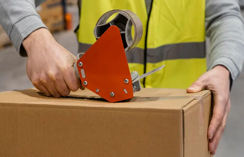 Logózott nyomtatott feliratozott ragasztószalag