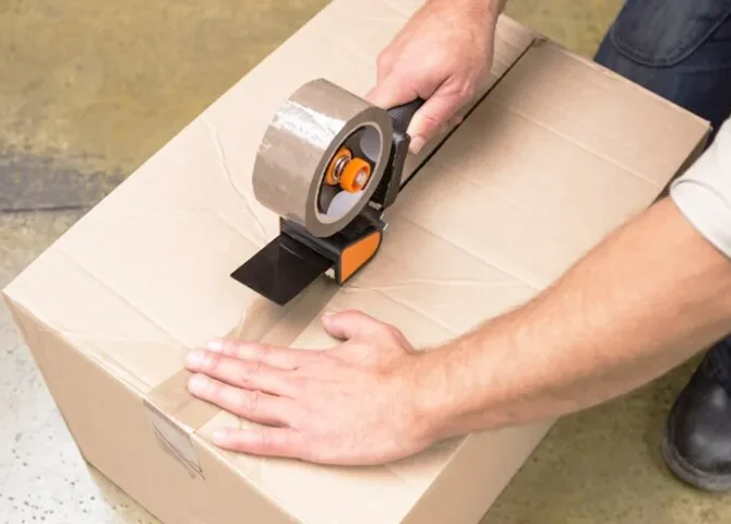 Logózott nyomtatott feliratozott ragasztószalag