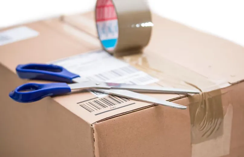 Logózott nyomtatott feliratozott ragasztószalag