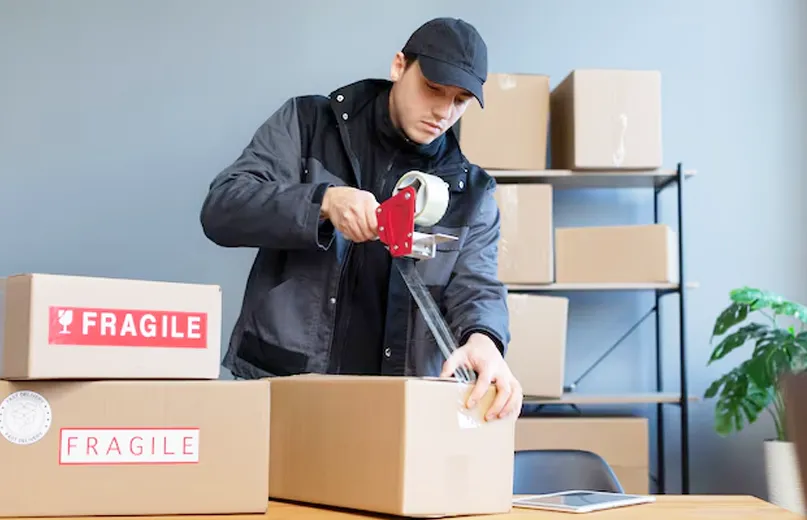 Logózott nyomtatott feliratozott ragasztószalag