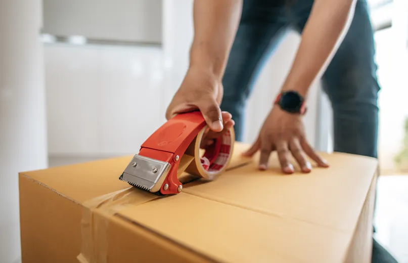 Logózott nyomtatott feliratozott ragasztószalag