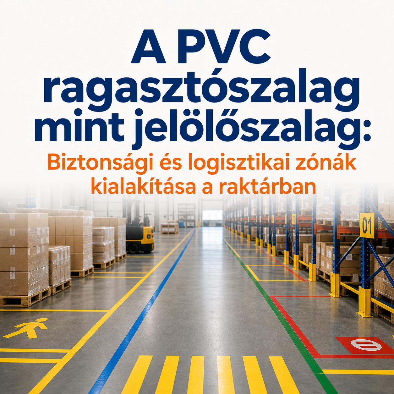 A PVC ragasztószalag mint jelölőszalag: Biztonsági és logisztikai zónák kialakítása a raktárban A PVC ragasztószalag mint jelölőszalag: Biztonsági és logisztikai zónák kialakítása a raktárban