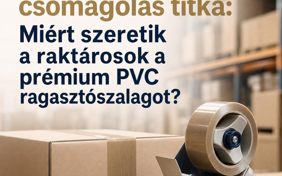 A csendes csomagolás titka: Miért szeretik a raktárosok a prémium PVC ragasztószalagot?