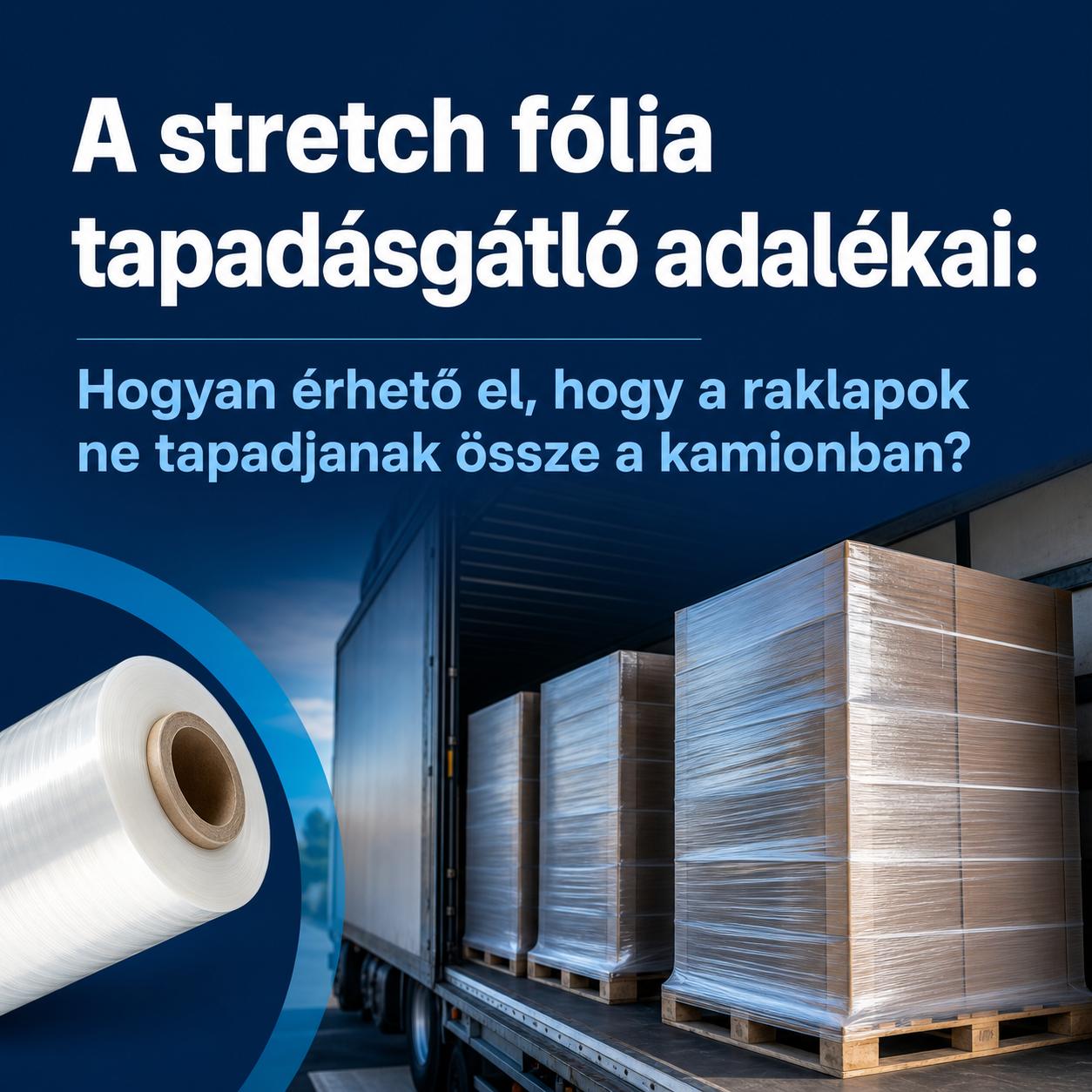 A stretch fólia tapadásgátló adalékai: Hogyan érhető el, hogy a raklapok ne tapadjanak össze a kamionban? A stretch fólia tapadásgátló adalékai: Hogyan érhető el, hogy a raklapok ne tapadjanak össze a kamionban?