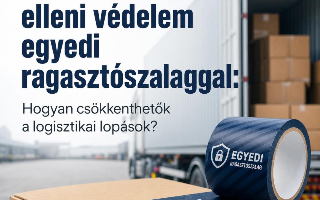 Dézsmálás elleni védelem egyedi ragasztószalaggal: Hogyan csökkenthetők a logisztikai lopások?
