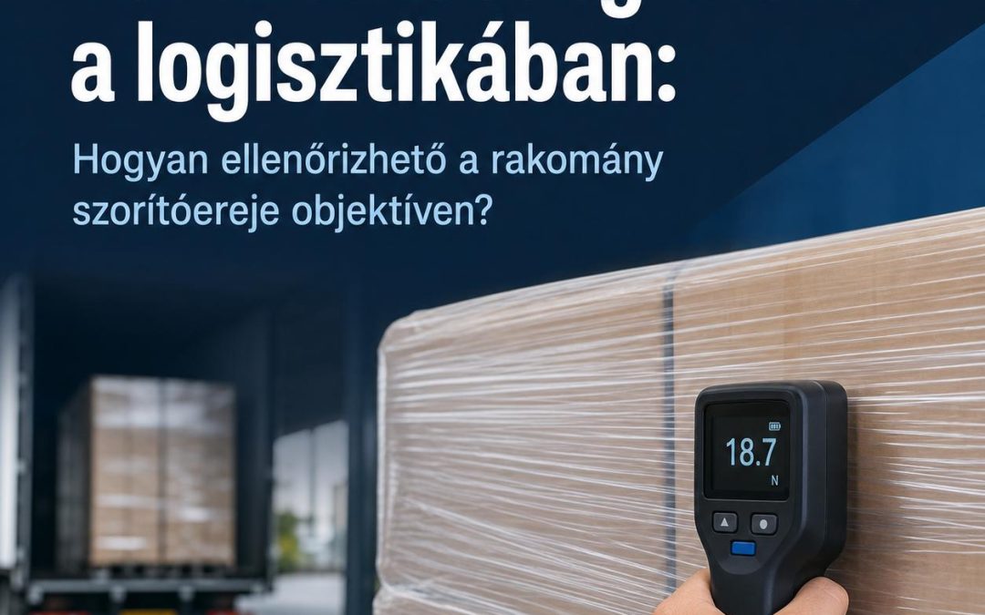 Fóliafeszesség-mérők a logisztikában: Hogyan ellenőrizhető a rakomány szorítóereje objektíven?