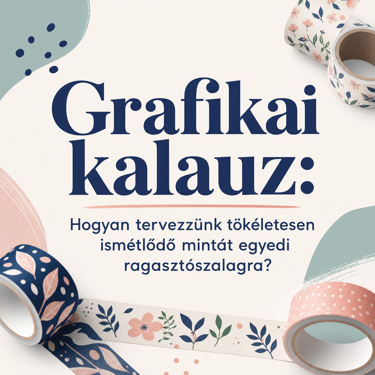 Grafikai kalauz: Hogyan tervezzünk tökéletesen ismétlődő mintát egyedi ragasztószalagra? Grafikai kalauz: Hogyan tervezzünk tökéletesen ismétlődő mintát egyedi ragasztószalagra?