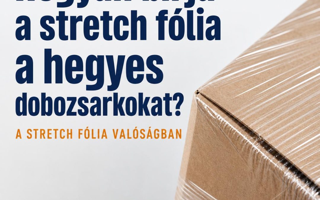 Hogyan bírja a stretch fólia a hegyes dobozsarkokat?