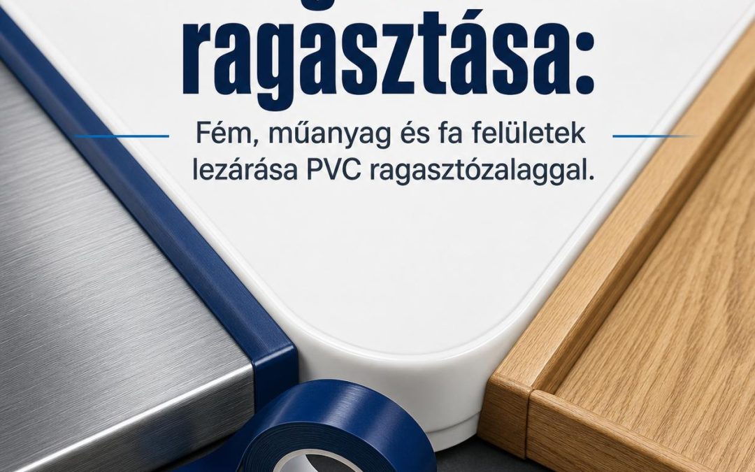Különleges felületek ragasztása: Fém, műanyag és fa felületek lezárása PVC ragasztószalaggal