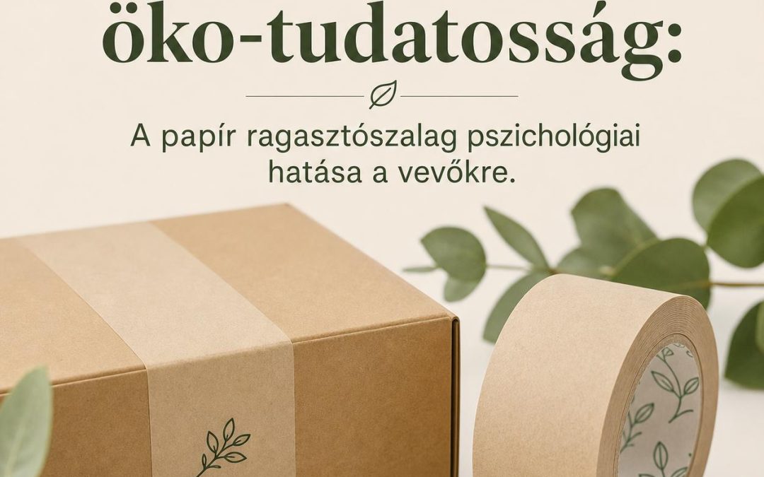 Márkaépítés és öko-tudatosság: A papír ragasztószalag pszichológiai hatása a vevőkre