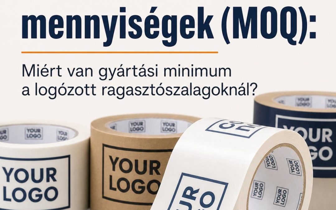 Minimális rendelési mennyiségek (MOQ): Miért van gyártási minimum a logózott ragasztószalagoknál?