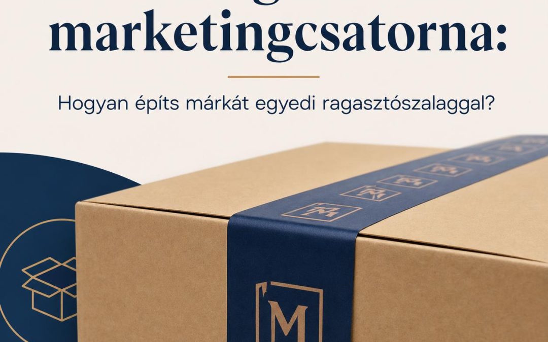 A csomagolás mint marketingcsatorna: Hogyan építs márkát egyedi ragasztószalaggal?