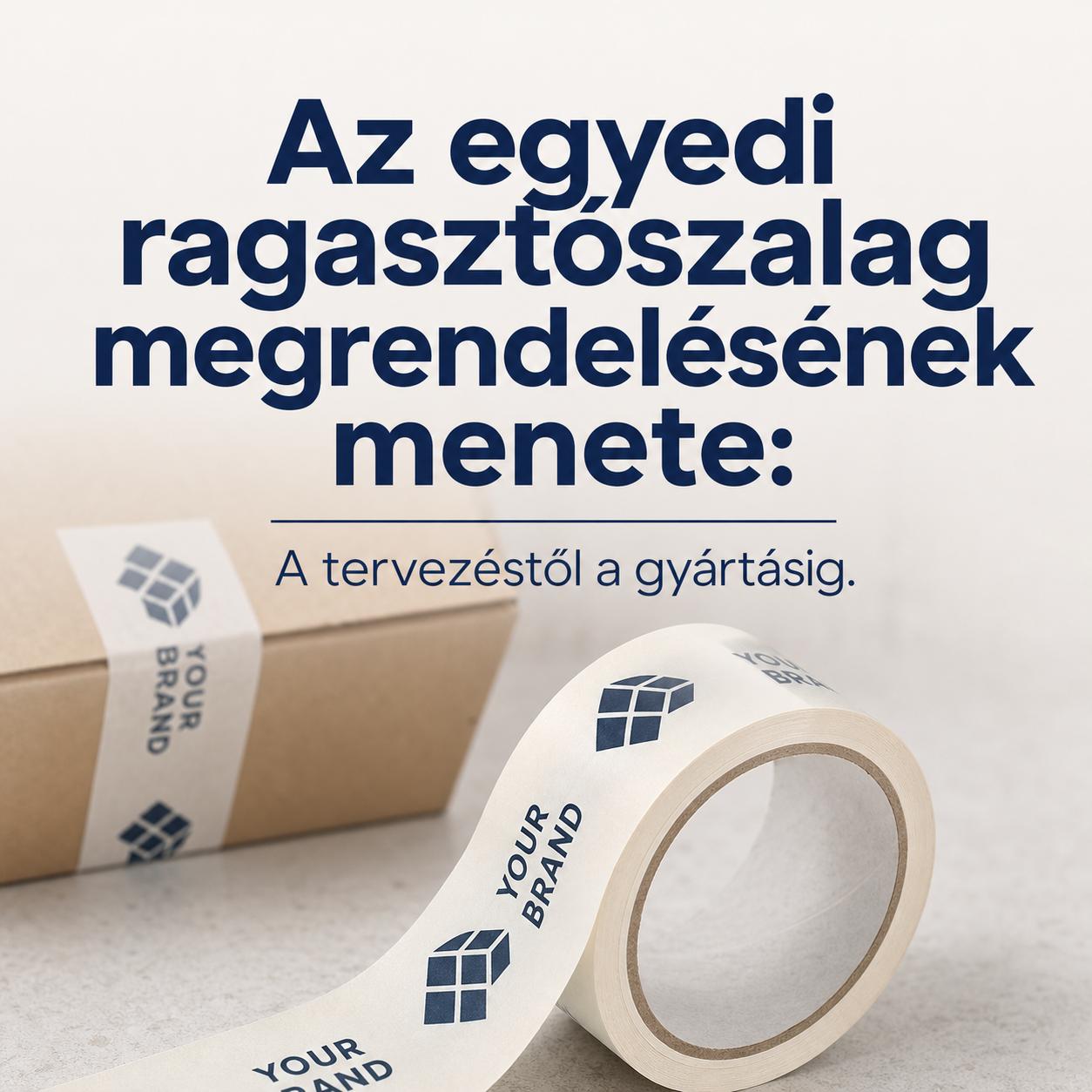 Az egyedi ragasztószalag megrendelésének menete: A tervezéstől a gyártásig Az egyedi ragasztószalag megrendelésének menete: A tervezéstől a gyártásig