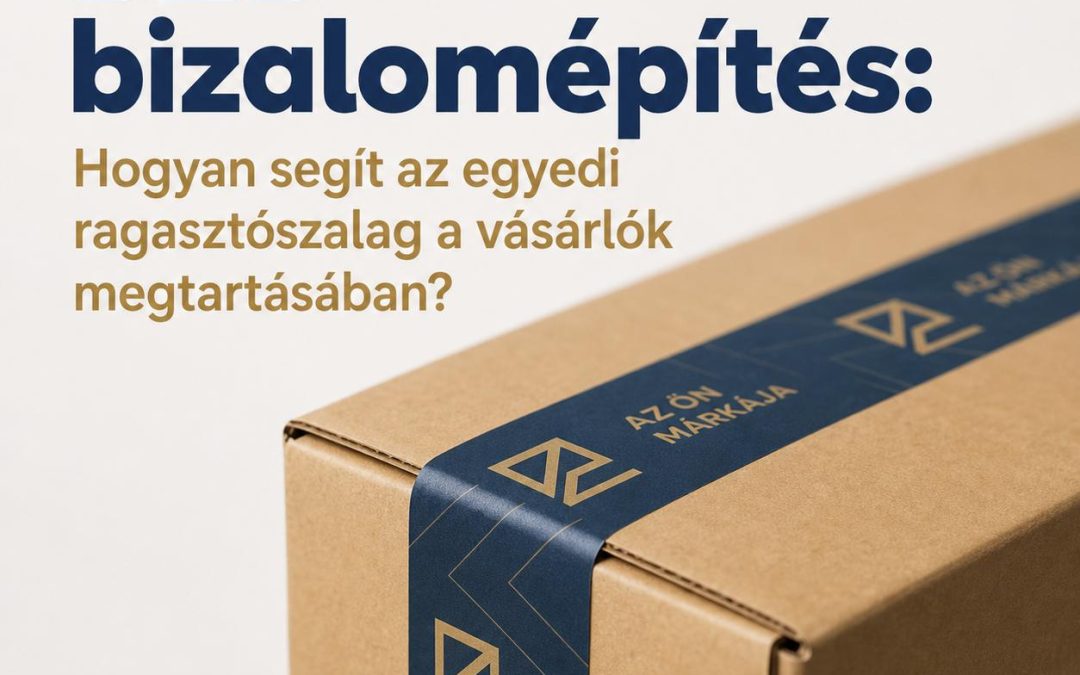 B2B bizalomépítés: Hogyan segít az egyedi ragasztószalag a vásárlók megtartásában?