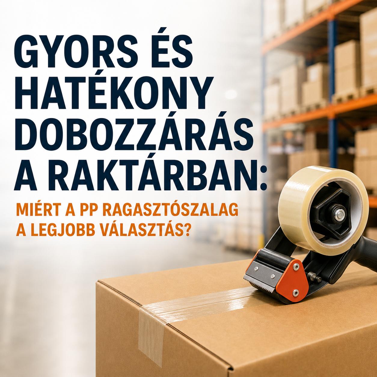 Gyors és hatékony dobozzárás a raktárban: Miért a PP ragasztószalag a legjobb választás? Gyors és hatékony dobozzárás a raktárban: Miért a PP ragasztószalag a legjobb választás?