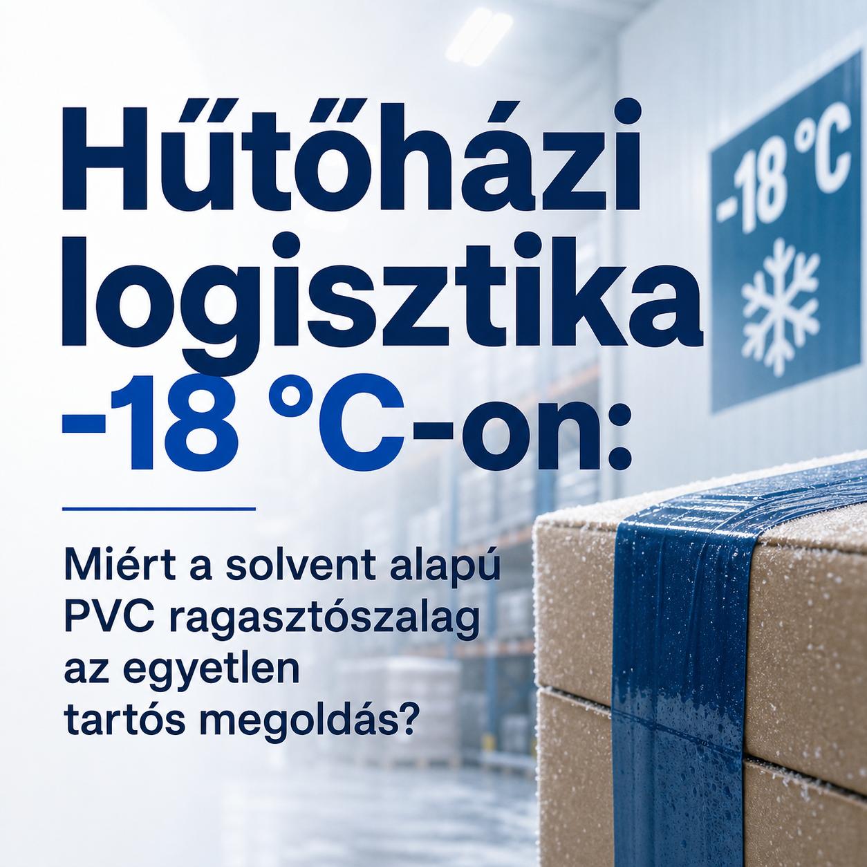 Hűtőházi logisztika -18 °C-on: Miért a solvent alapú PVC ragasztószalag az egyetlen tartós megoldás? Hűtőházi logisztika -18 °C-on: Miért a solvent alapú PVC ragasztószalag az egyetlen tartós megoldás?