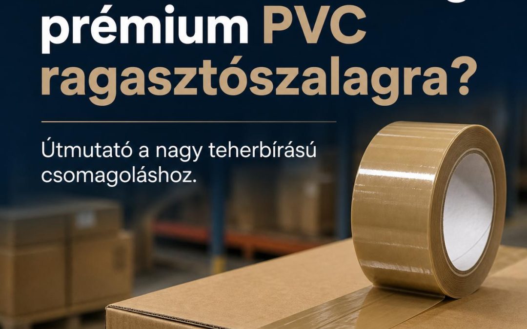 Mikor van szükség prémium PVC ragasztószalagra? Útmutató a nagy teherbírású csomagoláshoz