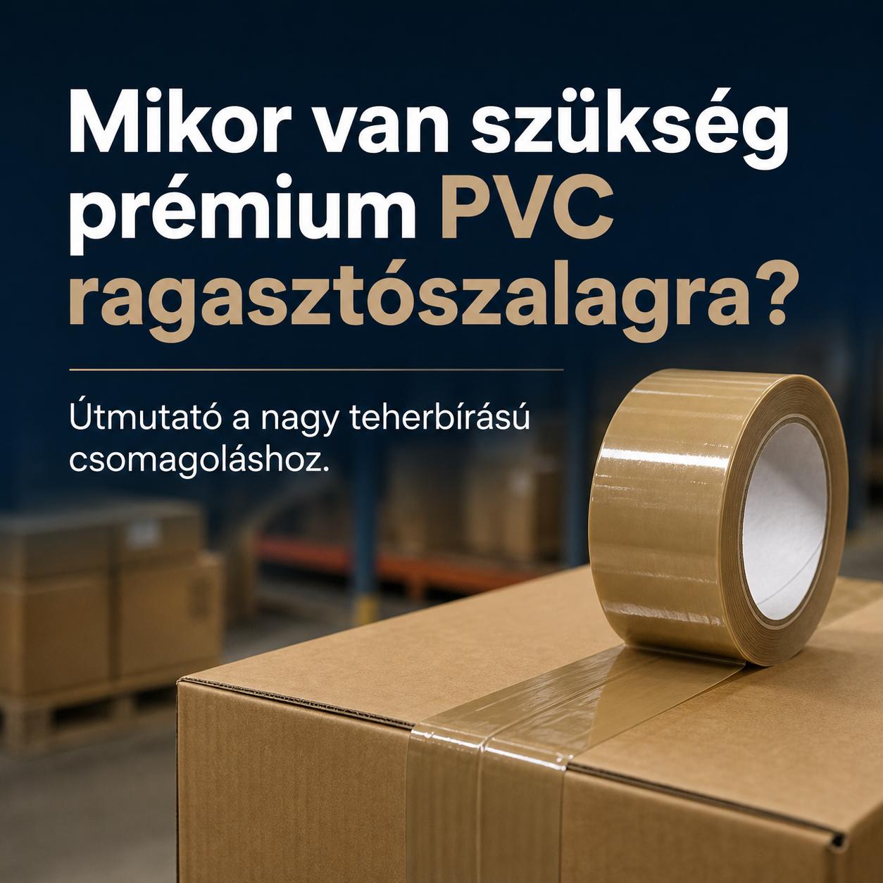 Mikor van szükség prémium PVC ragasztószalagra? Útmutató a nagy teherbírású csomagoláshoz Mikor van szükség prémium PVC ragasztószalagra? Útmutató a nagy teherbírású csomagoláshoz