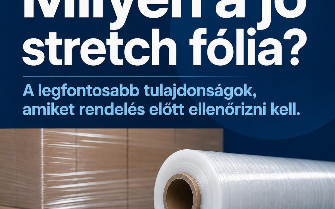 Milyen a jó stretch fólia? A legfontosabb tulajdonságok, amiket rendelés előtt ellenőrizni kell
