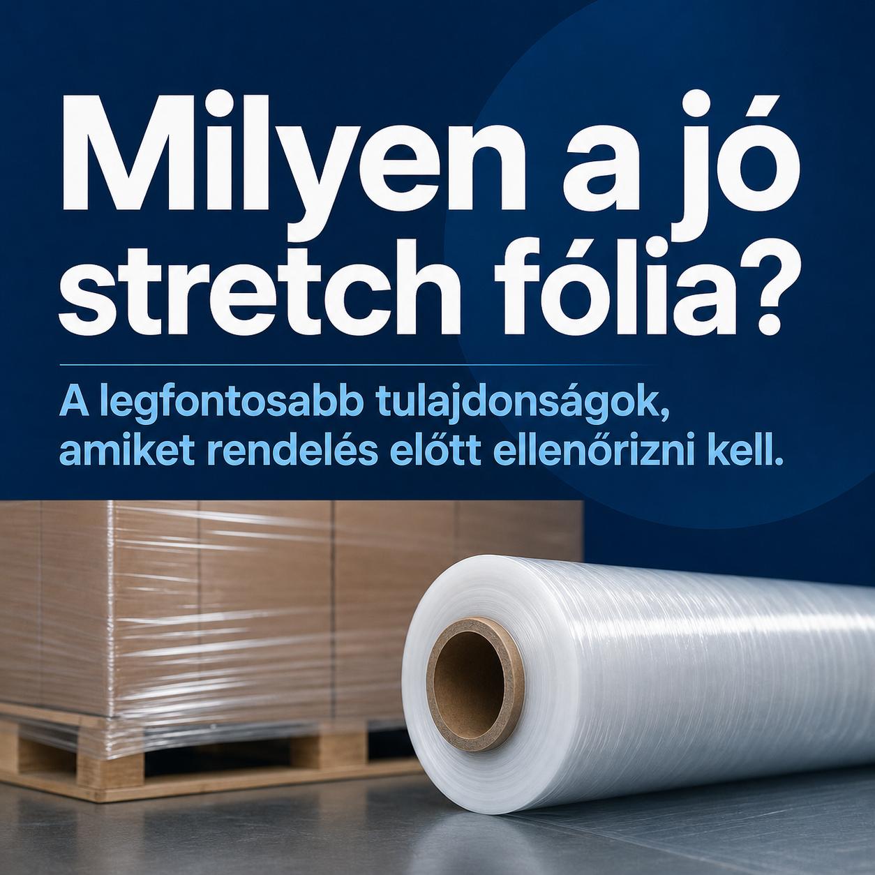 Milyen a jó stretch fólia? A legfontosabb tulajdonságok, amiket rendelés előtt ellenőrizni kell Milyen a jó stretch fólia? A legfontosabb tulajdonságok, amiket rendelés előtt ellenőrizni kell