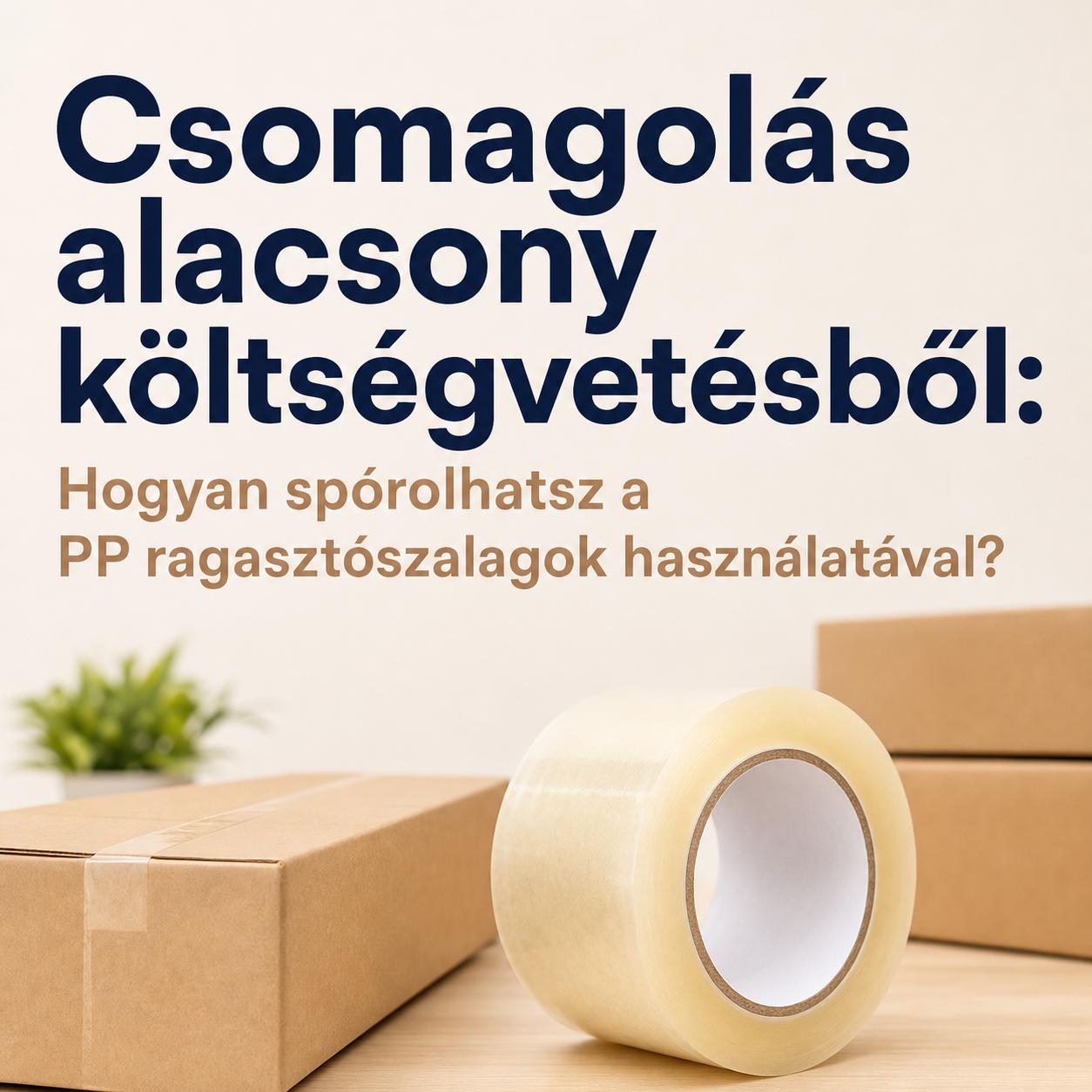 Csomagolás alacsony költségvetésből: Hogyan spórolhatsz a PP ragasztószalagok használatával? Csomagolás alacsony költségvetésből: Hogyan spórolhatsz a PP ragasztószalagok használatával?
